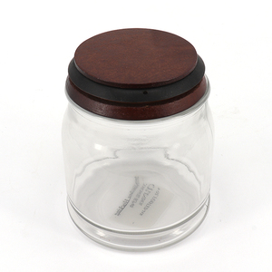 <span class=keywords><strong>Frascos</strong></span> personalizados de alta calidad con tapa de madera Tapa de madera de vela marrón oscuro para <span class=keywords><strong>frascos</strong></span> y botellas - Product Image 5