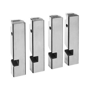 Set da 4 filiere filettatrici HSS per filettature a destra per tubi NPT da 1/2" e 3/4" con attacco integrato per macchina - Product Image 1