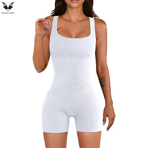 Body Moldeador de Una Pieza con Cuello Cuadrado Personalizado, Marca Sólida, Precio al por Mayor, Traje Deportivo para Mujer, Top Ventas - Product Image 5