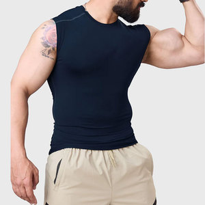 Chaleco Deportivo Tejido, Material Personalizado, Color Sólido, Top de Yoga, Ropa de Verano para Exteriores, Sin Mangas, Ropa para Correr - Product Image 2