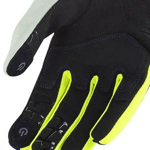 Guantes de Motocicleta de Cuero con Acolchado de Gel, Antivibración en la Palma, Transpirables, Cómodos, con Pantalla Táctil, para Conducción Deportiva - Product Image 6