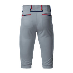 Ensemble personnalisé de maillot et short de baseball pour hommes, uniforme d'équipe uni, fabricant de vêtements de sport OEM, tissu antibactérien en polyester/spandex - Product Image 4