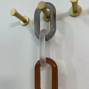 Cadena Decorativa de Resina de la Mejor Calidad, Elegante Adorno Acrílico Hecho a Mano para Colgar en la Pared, Decoración Moderna para Interiores del Hogar - Product Image 2