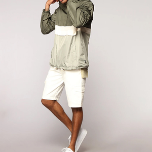 Veste coupe-vent personnalisée en nylon, zippée, imperméable, vintage, légère, pour homme, idéale pour la course et les activités de plein air - Product Image 3