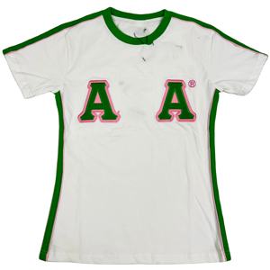 T-shirt pour homme Alpha Kapa Alpha en gros, 100 % coton tricoté, manches courtes, coupe classique, respirant, décontracté, été - Product Image 1