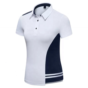 T-shirt polo oversize pour femme, haut à col décontracté de qualité supérieure pour le golf et le tennis - Product Image 2