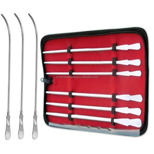 High Selling Dittel Charrier French Curved Dilating Steel Urethral Bougies Kidney Urology <b>Instruments</b> - Product Image 1