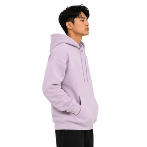 Sweat-shirts en molleton de coton épais unisexe de qualité supérieure, mode streetwear, broderie personnalisée, fabricant OEM - Product Image 2