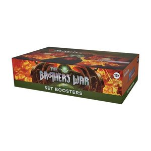 Caja de Sobres de la Edición The Brothers War con 30 Paquetes de Cartas Coleccionables - Product Image 2