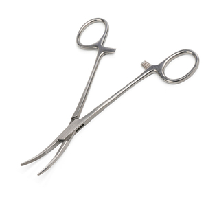 Pinzas Kelly para Arterias Certificadas ISO de 14.5cm, Instrumentos Quirúrgicos de Acero Inoxidable de Alta Calidad, Pinzas Hemostáticas Rectas y Curvas - Product Image 4