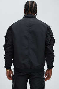 Chaqueta Bomber Estilosa para Hombre 2026, Ropa de Calle a la Moda, Chaqueta Impermeable Personalizada para Hombre con Múltiples Bolsillos - Product Image 3