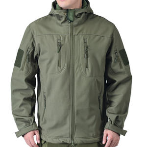 Chaqueta de Forro Polar Cálida para Escalada al Aire Libre, Impermeable, con Cuello Alto, para Hombre, Otoño e Invierno - Product Image 3