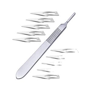 Scalpel chirurgical en acier inoxydable avec logo OEM personnalisé de marque privée, haute qualité, tarifs abordables et meilleur design - Product Image 1