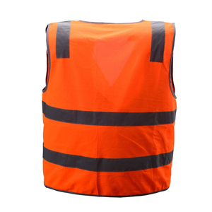 Safety <b>Work</b> Vest Men's Sublimation Printed Breathable <b>Waterproof</b> Quick Dry Anti-Bacterial High Quality Polyester Reflective Hi - Product Image 2
