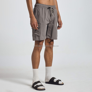 Pantalones cortos Nardon Apparel de alta calidad para hombre, pantalones cortos Cargo de algodón con logotipo personalizado, pantalones cortos de lavado de secado rápido con cordón - Product Image 1