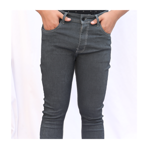 Jeans en denim brut pour homme, coupe droite, indigo foncé, 100% coton, denim, vente en gros OEM - Product Image 3