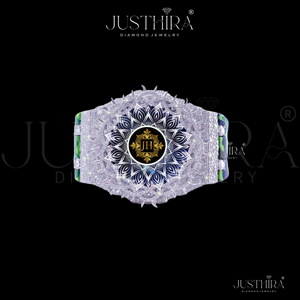 Reloj de Lujo con Diamantes Moissanite VVS, Diseño Moderno, Unisex, Movimiento de Cuarzo, Correa de Acero Inoxidable, Bisel con Diseño de Dragón, Precio de Fábrica - Product Image 4