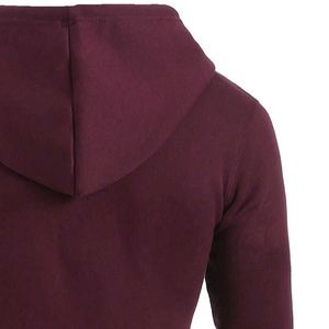 Bulk Custom <b>Mens</b> Hoodie With Premium <b>Fleece</b> And Cotton Long Zipper Pocket Breathable Comfortable Material Wholesale Factory - Product Image 6
