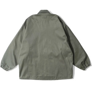 Veste de sport pour hommes noire style hip-hop avec col montant, service OEM, vente en gros - Product Image 2