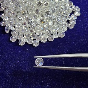 Diamantes de Laboratorio Premium de 2.90mm y 2.99mm, Brillantes, Rellenos, DEF VVS VS, Piedras Melee Excelentemente Pulimentadas, 1 Quilate, Joyería R&K GEMS - Product Image 1