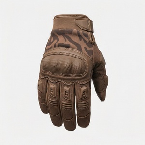 Guantes de Motocicleta Personalizados Estilo Café Racer, de Cuero PU, Resistentes al Viento, Antideslizantes, de Alta Calidad para Invierno - Product Image 1