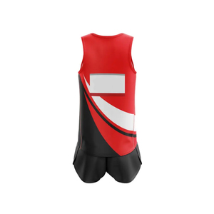 Atractivo Conjunto de Uniforme Deportivo de Poliéster 100% Transpirable de Secado Rápido con Estampado para Correr en Verano, Unisex - Product Image 3