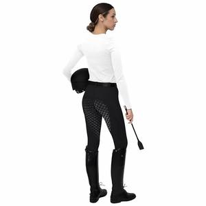 Leggings d'équitation pour femmes avec fentes en silicone, poche et passants pour ceinture, pantalon d'équitation, vêtements d'équitation - Product Image 5
