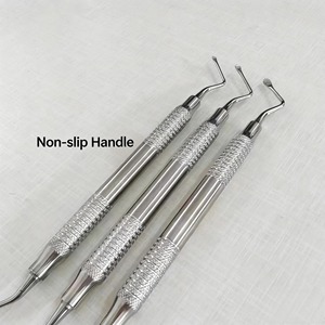 ชุดเครื่องมือทันตกรรม BAFA SURGICAL INSTRUMENTS 3 ชิ้น แบบสองด้าน - ชุดขูดหินปูนสแตนเลสสตีล สำหรับทำความสะอาดช่องปากอย่างล้ำลึก (สำหรับคลินิก) - Product Image 5