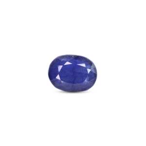 Handcrafted 13.75 Carat Oval Cut Blue Sapphire Loose Gemstone for Fine Jewelry - Product Image 1