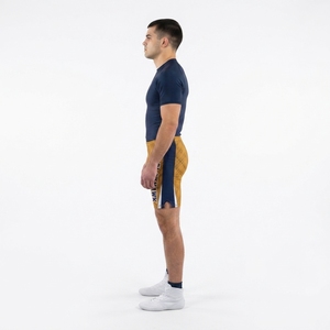Customizable Spandex Wrestling Compression <b>Shorts</b> for Men MMA Fight Wear <b>Grappling</b> Trunks OEM Combat Sports Martial Arts Apparel - Product Image 3