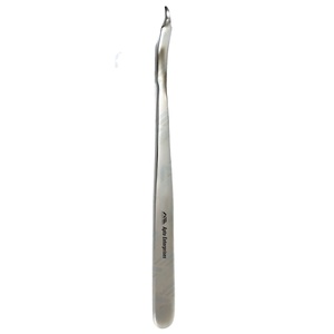 Élévateur osseux médical de 16 cm, instruments chirurgicaux, rétracteur à crochet de 6 mm, mini levier osseux Hohmann - Product Image 1