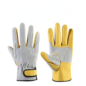Gants de soudage MIG TIG robustes, gants de sécurité en cuir ignifuges, gants de travail industriels résistants, vente en gros pour l'extérieur - Product Image 1