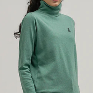 Camiseta Casual de Verano para Mujer, Cuello Redondo, 100% Algodón Orgánico, Logotipo, Transpirable, Ecológica - Product Image 5