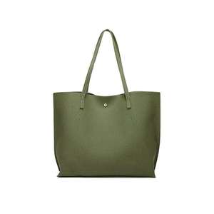 Sac à main bandoulière pour femme en cuir véritable, grande capacité, fermeture éclair, imperméable, haute qualité, service OEM - Product Image 5