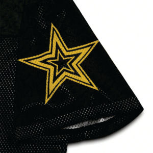 Maillot de football en mesh noir et jaune surdimensionné de qualité supérieure pour femme, vêtement de sport unisexe, chemise personnalisée, fournisseur en gros d'articles de sport - Product Image 5