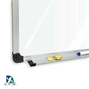 Tableau blanc magnétique en porcelaine à effacer à sec, à fixer au mur, pour le bureau, l'école et la maison - Product Image 4