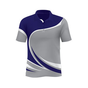 Maillot de tennis léger STURDY GRIP WEARS en mélange de coton, uniforme sportif respirant, anti-humidité et à séchage rapide - Product Image 6