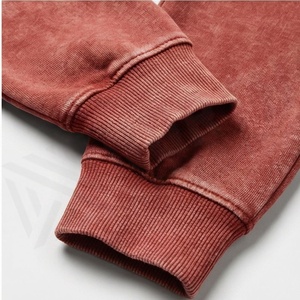 Chándal con Diseño Personalizado OEM, Lavado Ácido, Algodón Orgánico, Ropa Deportiva Urbana para Hombre, Estampado, Invierno, Gimnasio, Running, Color Personalizado - Product Image 6