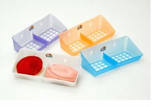 Premium Quality <b>Soap</b> Case <b>with</b> <b>Lid</b> Durable <b>Soap</b> Holder for Wash Basin Area - Product Image 2