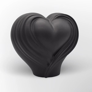 Urna Funeraria con Diseño de Árbol Dorado y Negro en Forma de Corazón, Urna Conmemorativa para Cenizas de Adultos, Excelente Calidad - Product Image 4