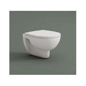 European Sanitary Ware Ceramic Public Wc Sets Bathroom Wall Hung <b>Bidet</b> Toilet Ceramic Wall Mounted <b>Bidet</b> Toilet Set - Product Image 3