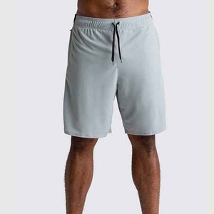 Short de sport gris clair pour homme, séchage rapide, respirant, ample, pour la course à pied, l'entraînement en extérieur, le fitness, vêtement de sport léger - Product Image 1
