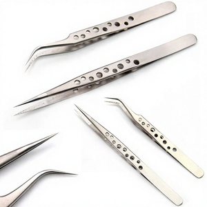 อินโนแวนเมด อินสตรูเมนท์ส์ แหนบดึงขนตาปลายแหลมสแตนเลสคุณภาพสูง กันลื่น ทนทาน น้ำหนักเบา ปรับแต่งได้ตามต้องการ รับผลิตแบบ OEM - Product Image 1