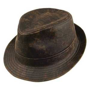 Deep Blue Genuine Leather Customized Fashion Cowboy <b>Hat</b> BS International Unisex Casual Comfortable Durable Outdoor Beach <b>Sun</b> - Product Image 5