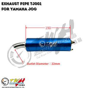 Tubo de Escape para Motocicleta TWH JOG TJ001 para YAMAHA - Product Image 4