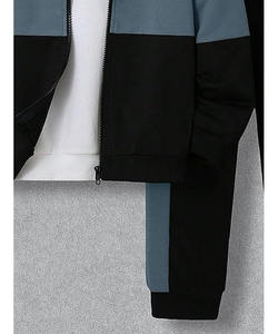 Conjunto Deportivo de Pantalones y Sudadera con Capucha para Hombre, Color Sólido, Felpa, Transpirable, Secado Rápido, Moda Invernal 2025 - Product Image 4