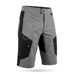 Cuissard de cyclisme personnalisé de qualité supérieure, séchage rapide, pour VTT, respirant, confortable, 100% polyester 160g, pour homme - Product Image 6