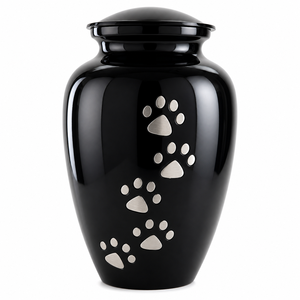 Urnas Funerarias de Metal Duraderas y Ecológicas de Color Azul Real Personalizado para Cenizas de Adultos, Estilo Europeo, 3 Años de Garantía - Product Image 2