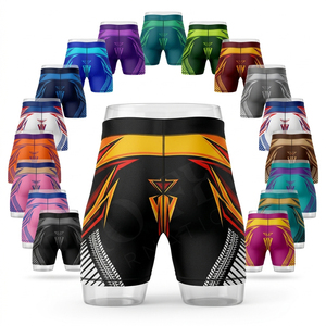Shorts de compression multi-usages en polyester et élasthanne, qualité supérieure, personnalisables, vente en gros, marque privée acceptée - Product Image 1