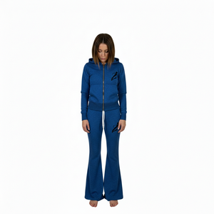 Survêtements de qualité supérieure en gros, vêtements décontractés, survêtements de jogging en polyester avec couleurs et logo personnalisés, survêtements pour femmes - Product Image 1